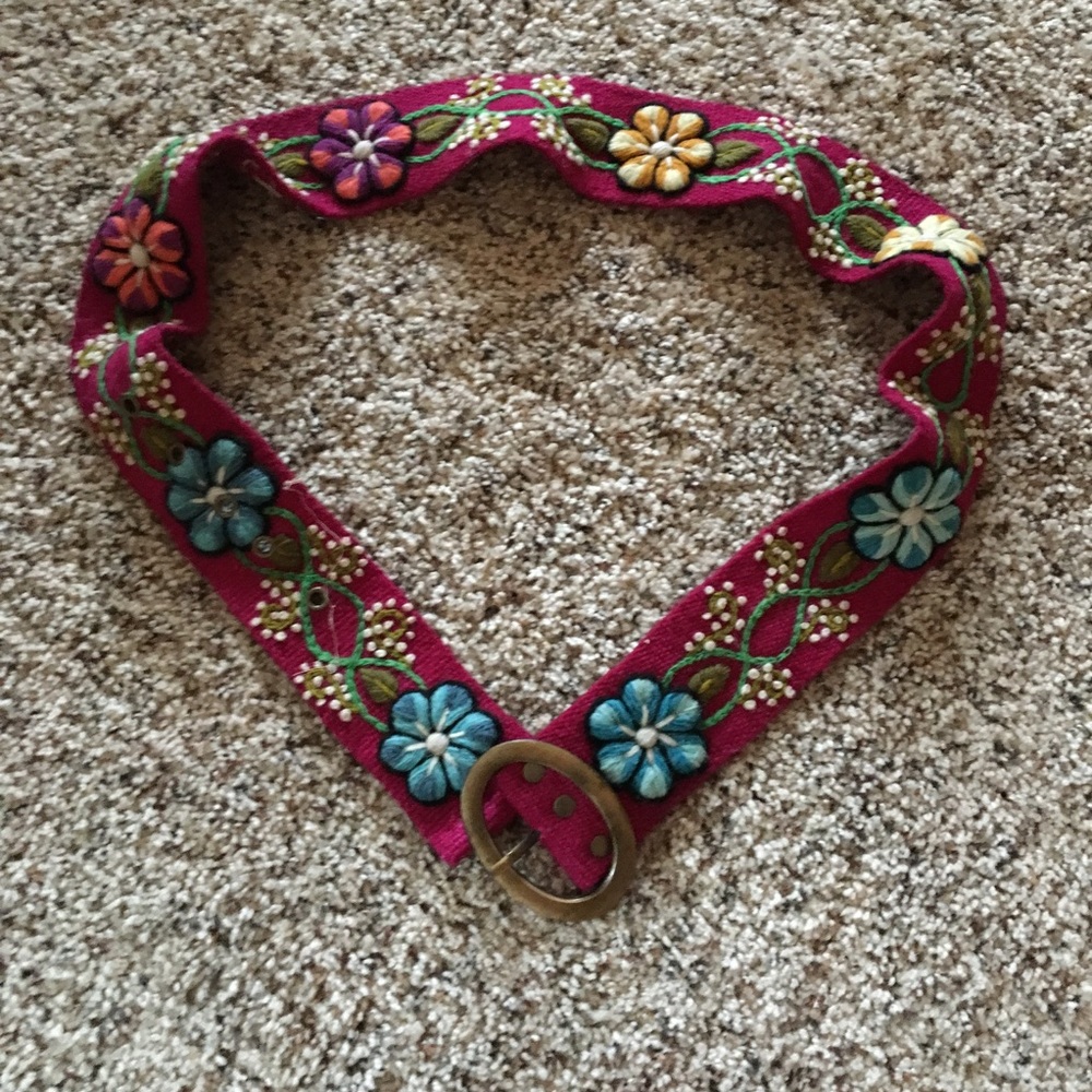 Flower Handmade Belt